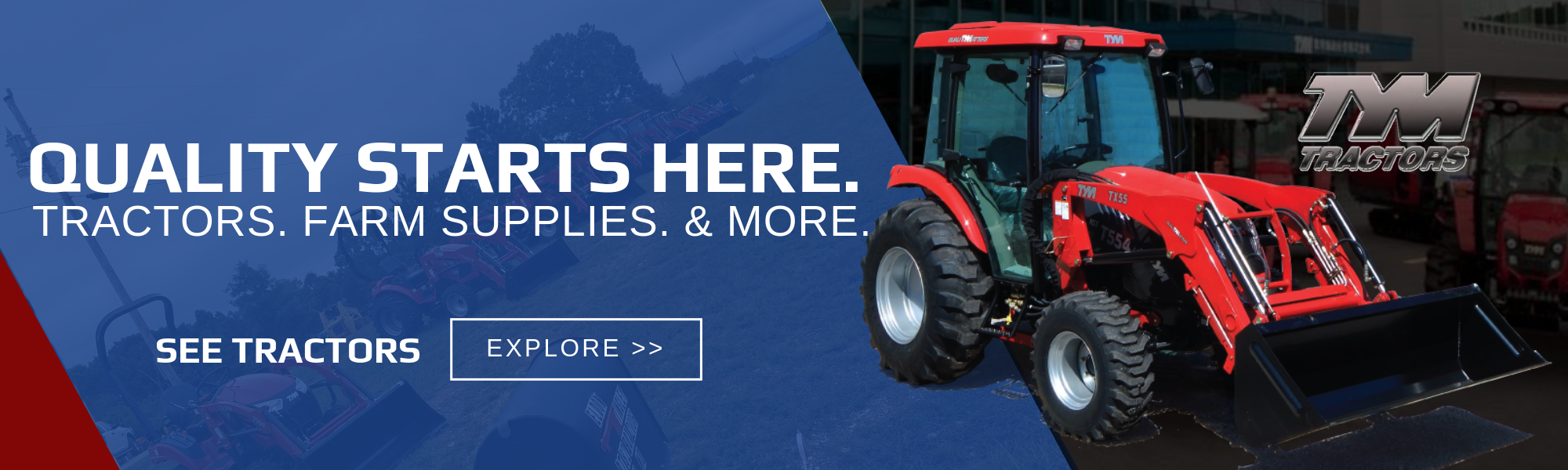 Click here to explore our tractor selection